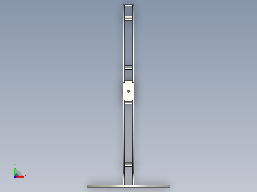 立体拼图、激光切割、线切割图纸(47)前视图