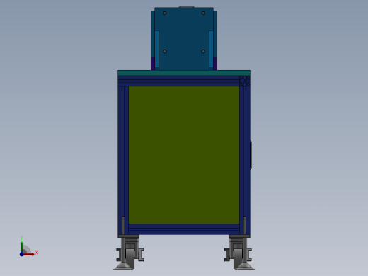 台式旋铆机sw18可编辑前视缩略图