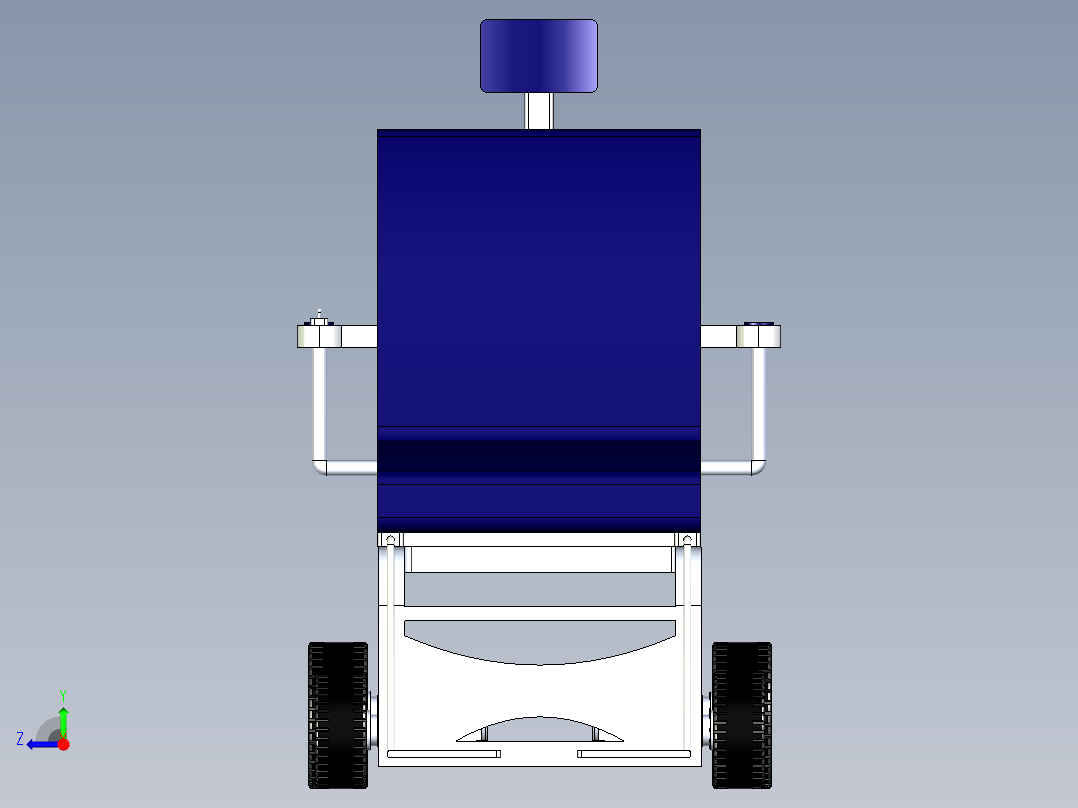 B3003362-电动轮椅右视图