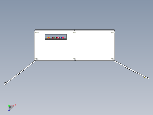 万能断路器刀开关plc控制柜 54891俯视缩略图