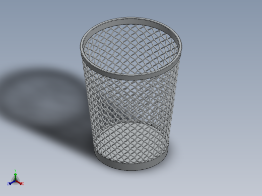 A0003182-纸篓正等轴测缩略图