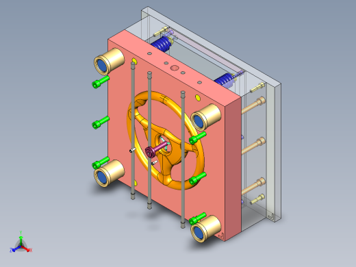 方向盘注塑模具设计 1288754