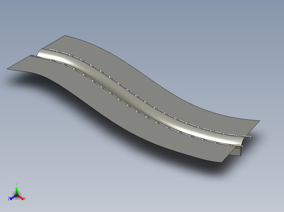 B3004578-缝法（技术）正等轴测图