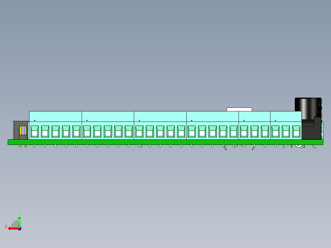 PLC Outseal Mega V3后视图