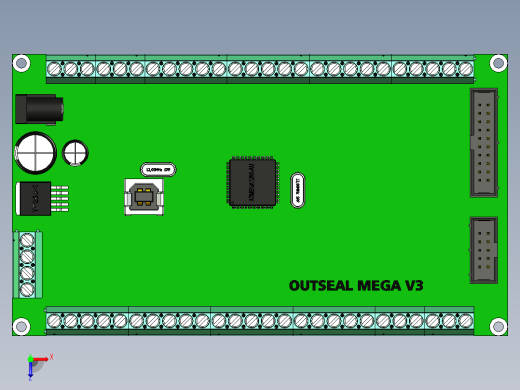 PLC Outseal Mega V3俯视缩略图