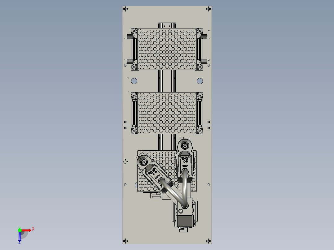 JALD23-4-阻尼组装整线前段俯视图