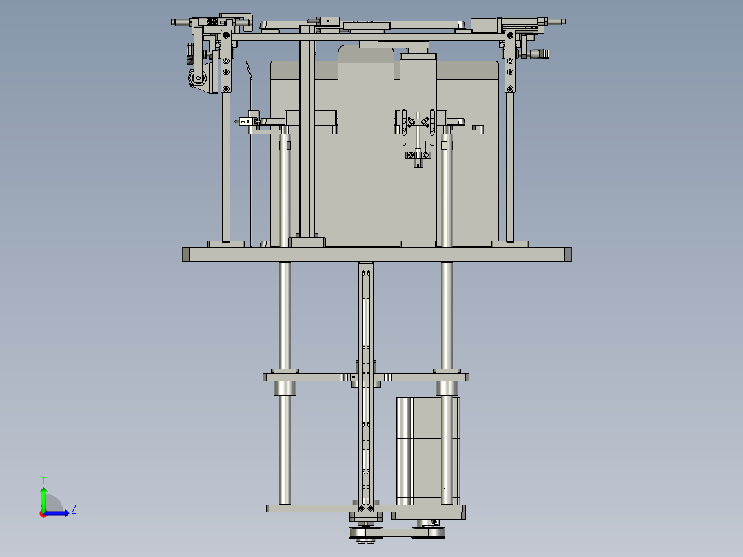 2022-02-上料升降左视图