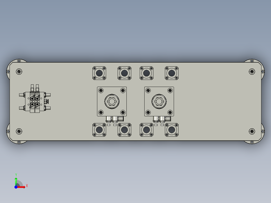 盖子1-压装组件前视图