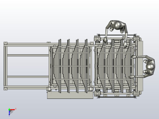 弹簧重力供应系统俯视缩略图