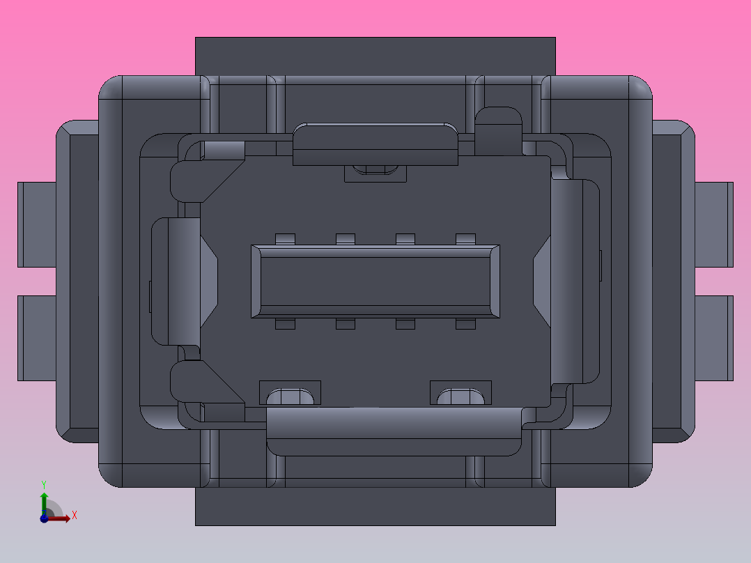 网络接口插孔13前视图