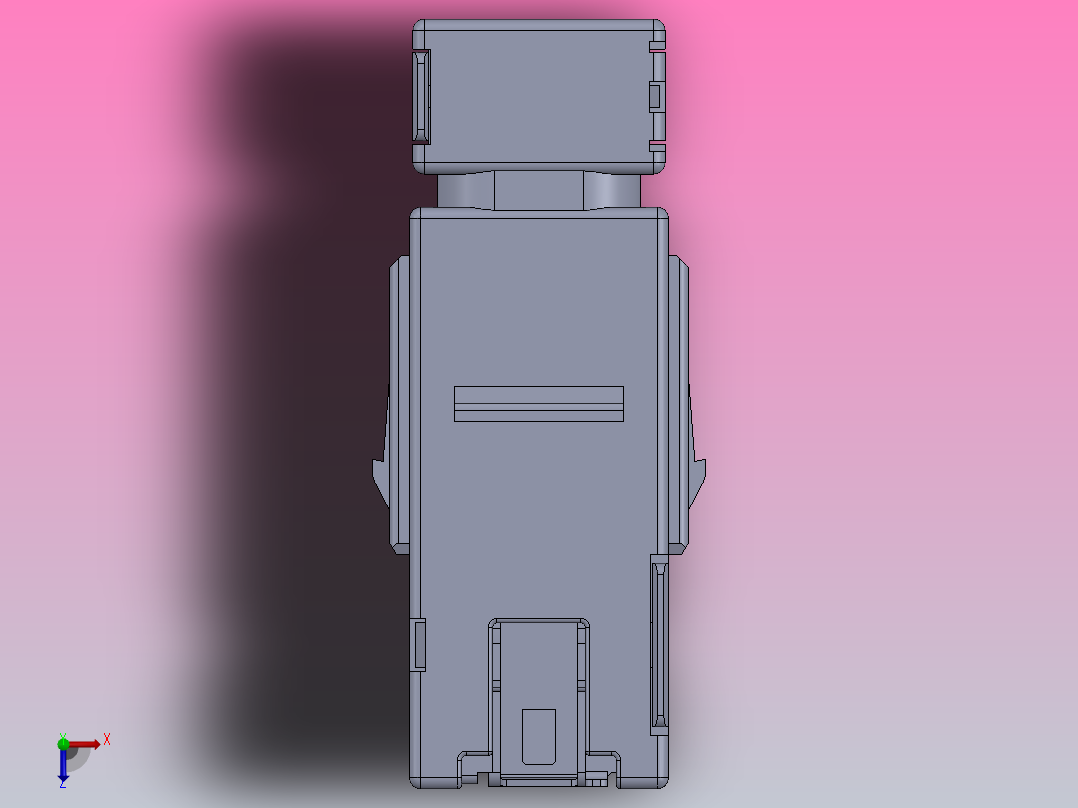 网络接口插孔13俯视图