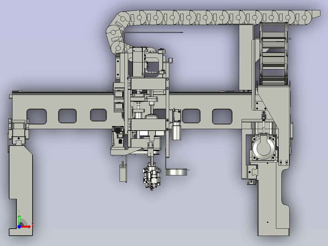 XYZ运动模组前视图