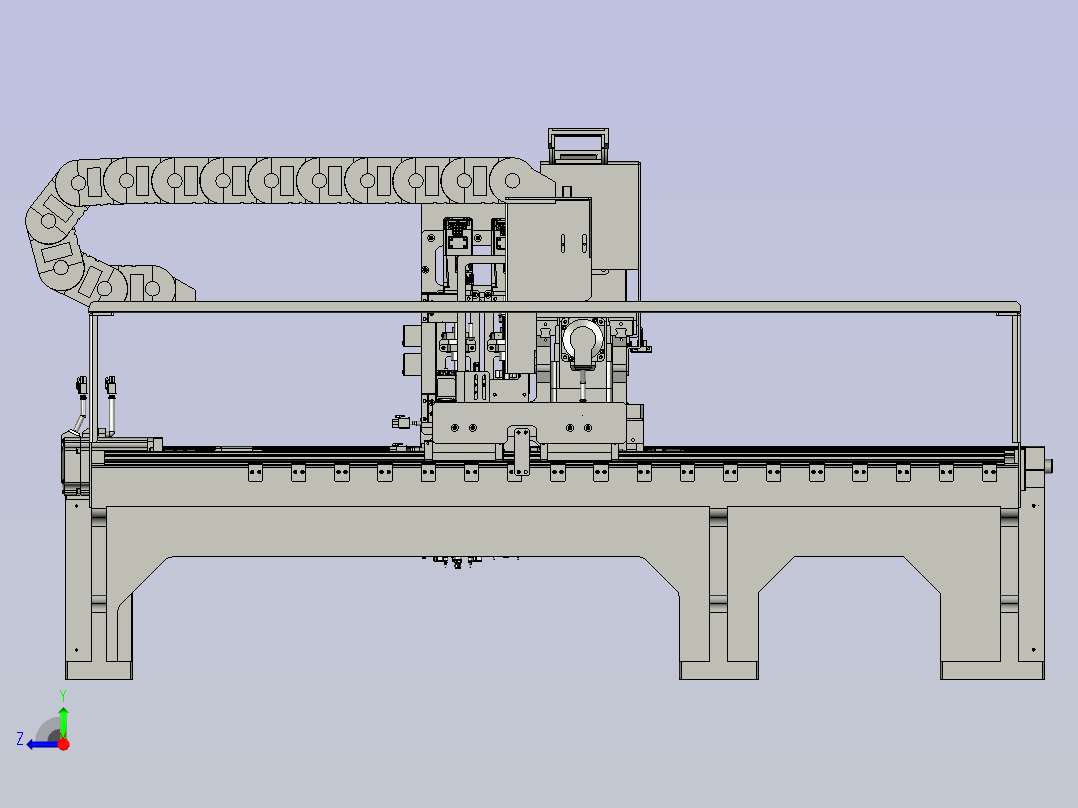XYZ运动模组右视图