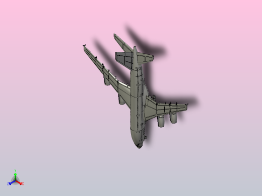 空客A380大型客机