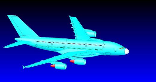 空客A380大型客机缩略图