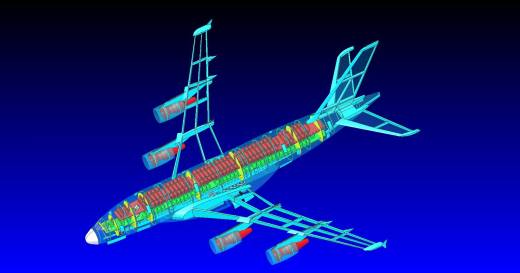 空客A380大型客机缩略图
