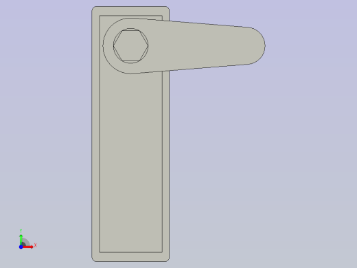 CZXD-MS713门锁B(默认)-1-F前视缩略图