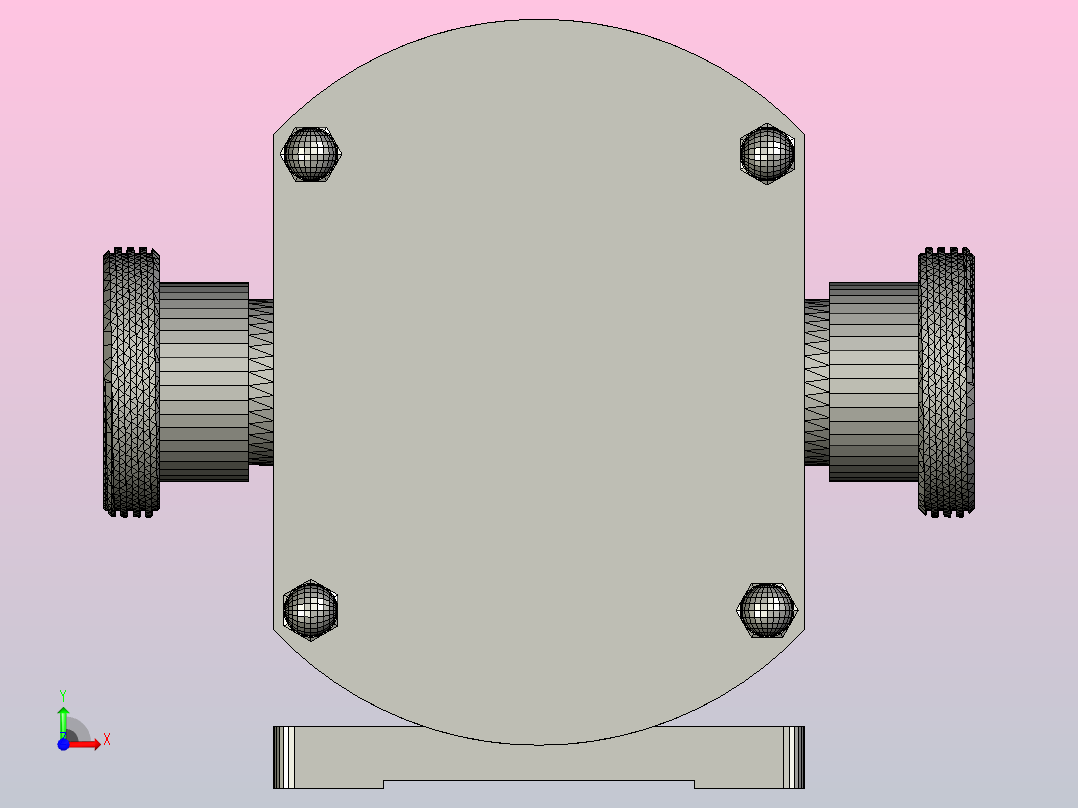 OMAC凸轮泵B 115前视图