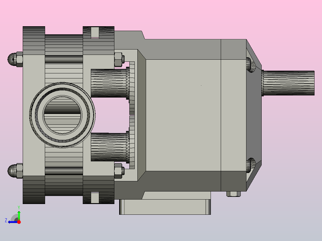 OMAC凸轮泵B 115右视图