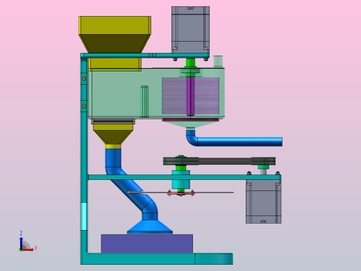 柠檬清洗切片机（SW+CAD+说明书）