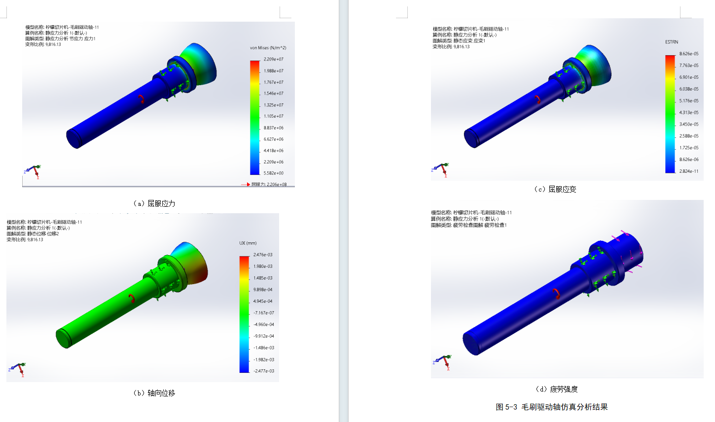 柠檬清洗切片机（SW+CAD+说明书）