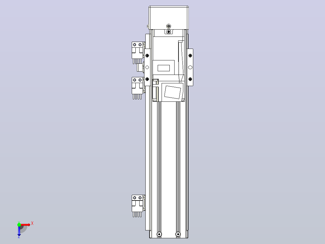 钢基模组TPA-KNR-5002C-250A1-MU-H1S2俯视图