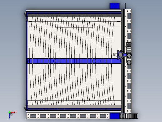 Iplasma 5.0 4X4 CNC 等离子切割机俯视缩略图
