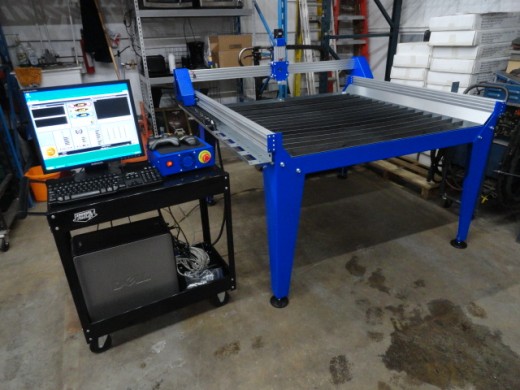 Iplasma 5.0 4X4 CNC 等离子切割机缩略图