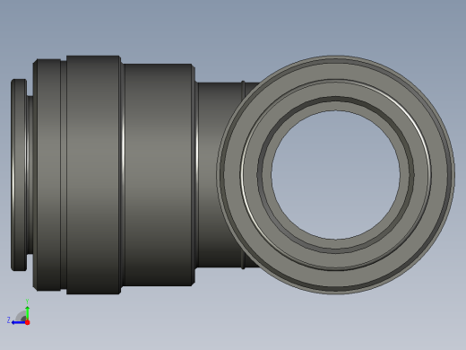 快插式接头用于管的CQT-22右视缩略图