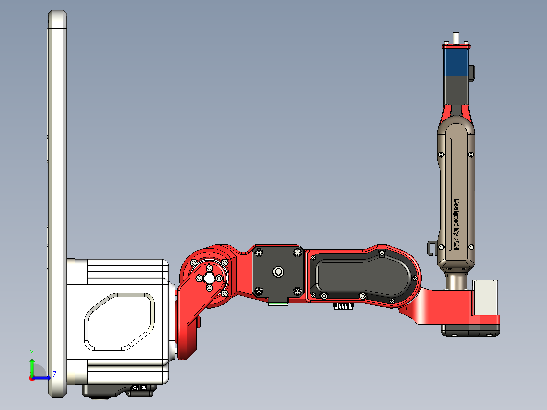dummy robot stp左视图
