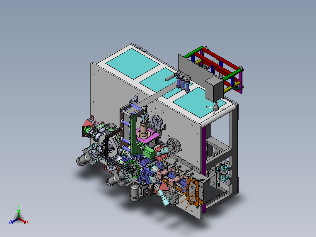 高速纸碗机(含工程图+BOM清单)sw12