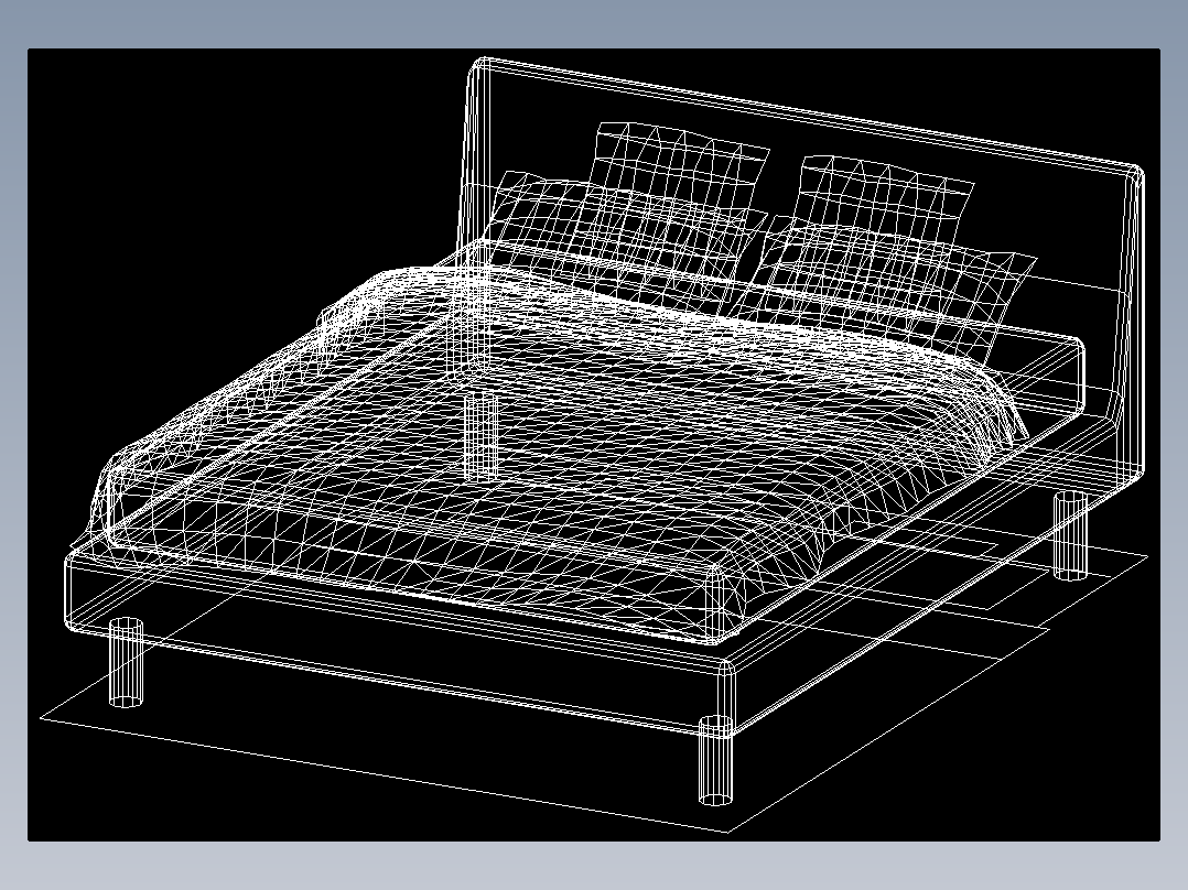 室内家具和灯具等的模型十-J-B12