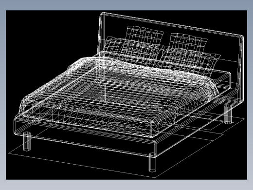室内家具和灯具等的模型十-J-B12