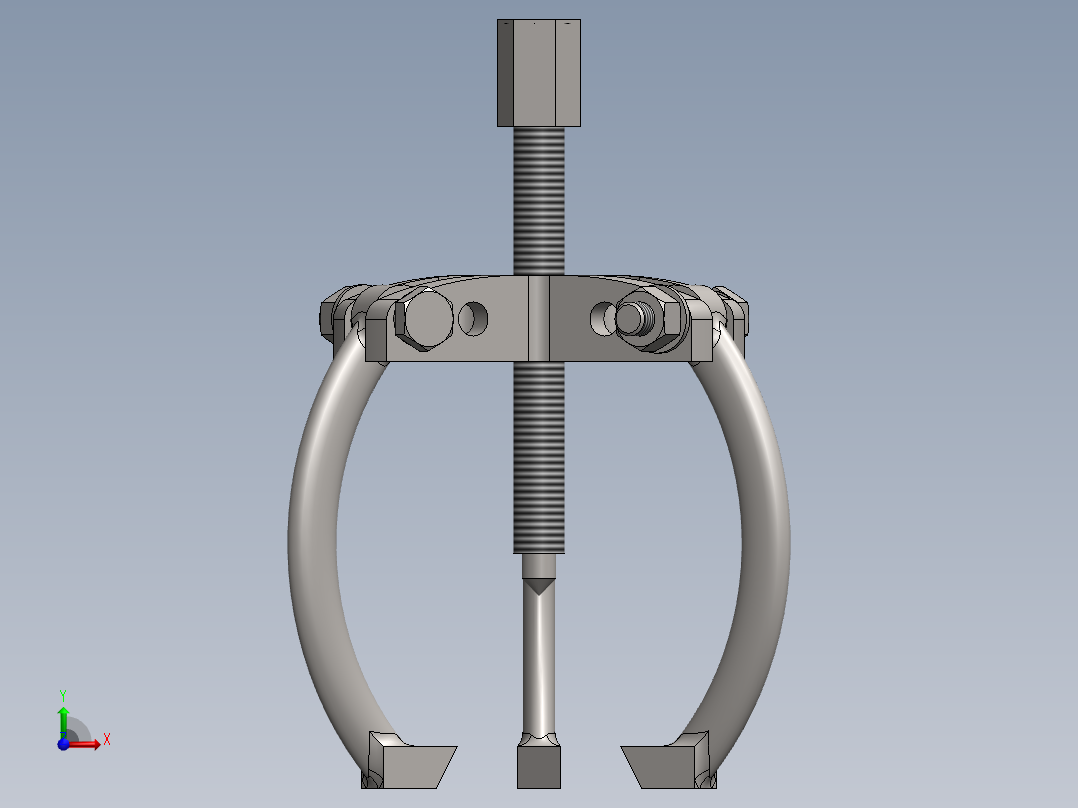 轴承拉拔器前视图