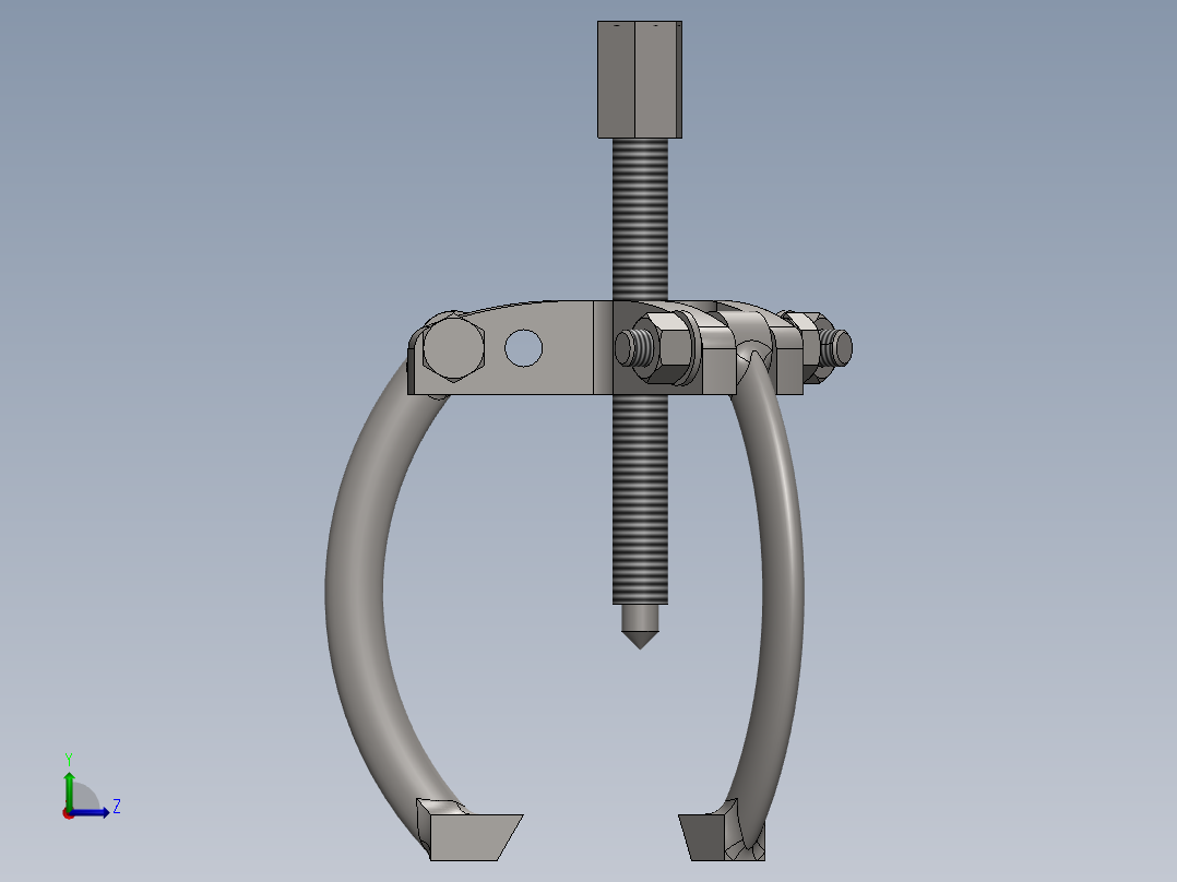 轴承拉拔器左视图