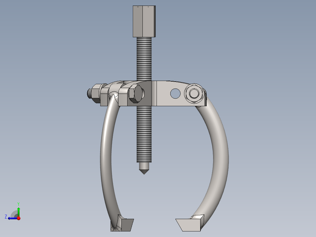 轴承拉拔器右视图