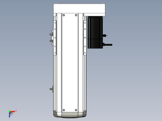 Toyo东佑达直线模组-ETH14-200-BR-200W+煞車俯视缩略图