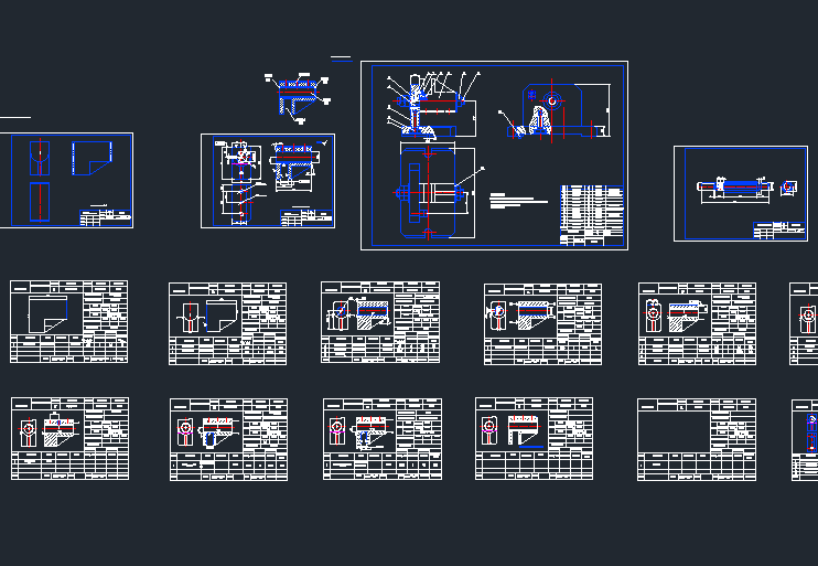 CA6140拔叉工艺及夹具设计（有cad源图84009）--课程设计