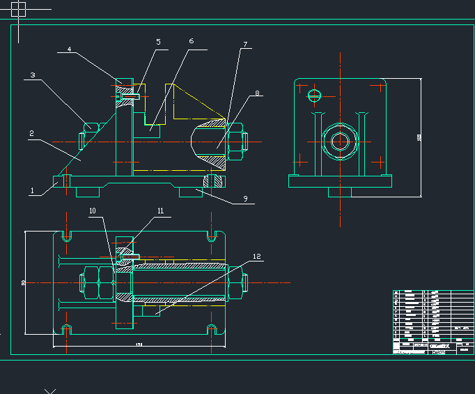 CA6140拔叉工艺及夹具设计（有cad源图84009）--课程设计