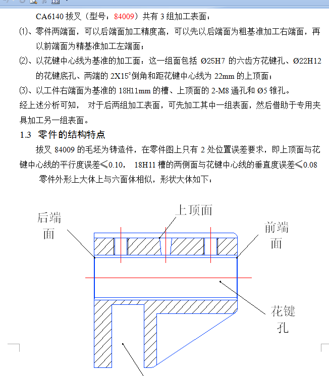 CA6140拔叉工艺及夹具设计（有cad源图84009）--课程设计
