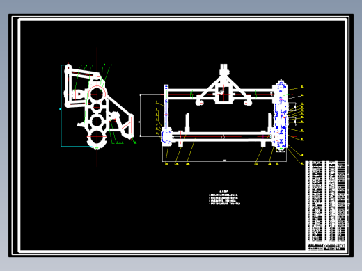 旋耕灭茬机总体结构设计（全套）