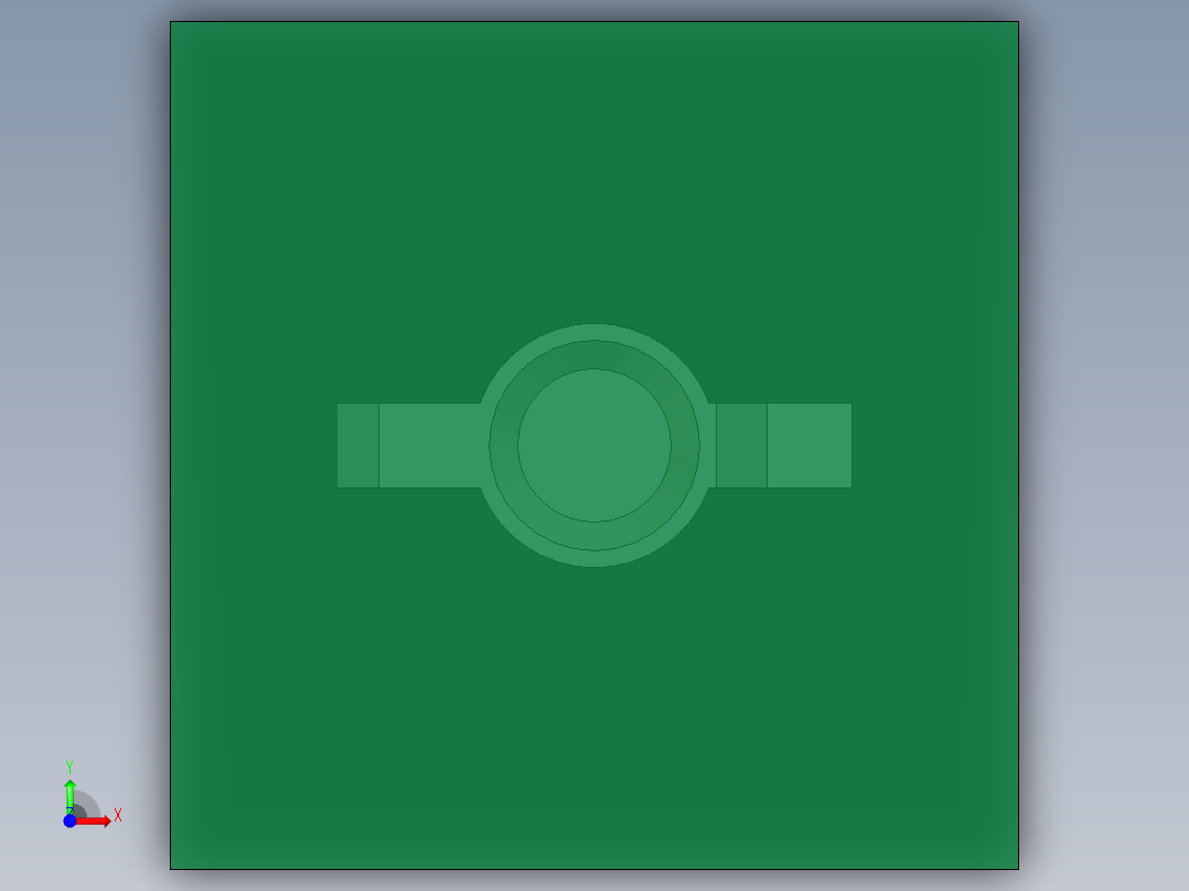 LED_Square_Green1_5x5x9.7mm前视图