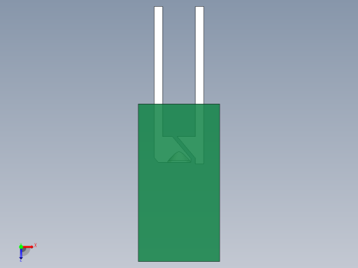 LED_Square_Green1_5x5x9.7mm俯视缩略图