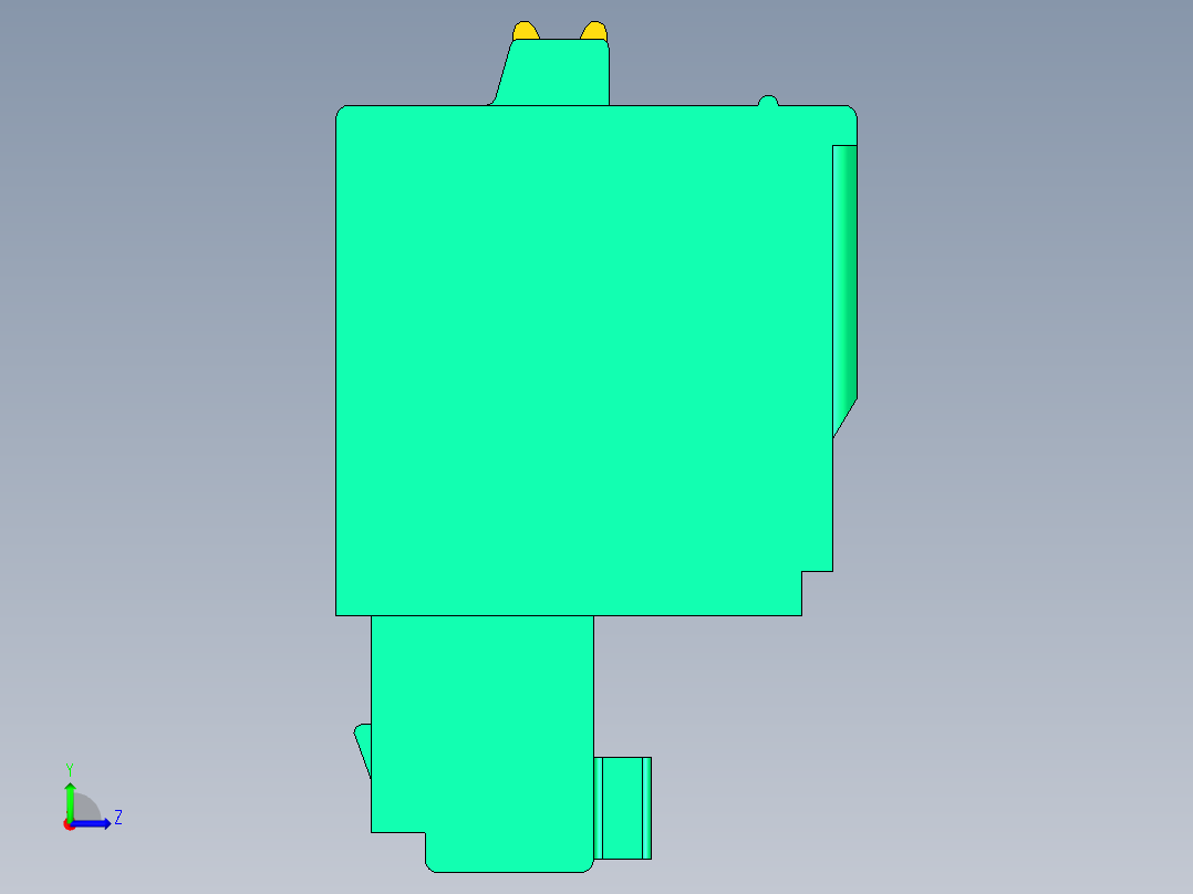 DEGSON 15EDG 系列 2.5mm 接线端子包-15EDGKD-2.5-12P-14-00AH左视图