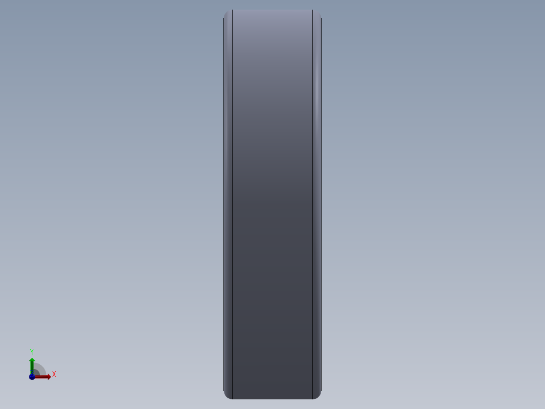 滚珠轴承-SKF BALL BEARING 618-7 7x14x3.5前视图