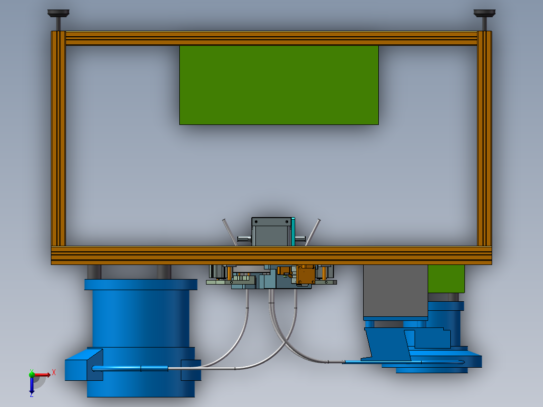 双振动盘自动送料俯视图