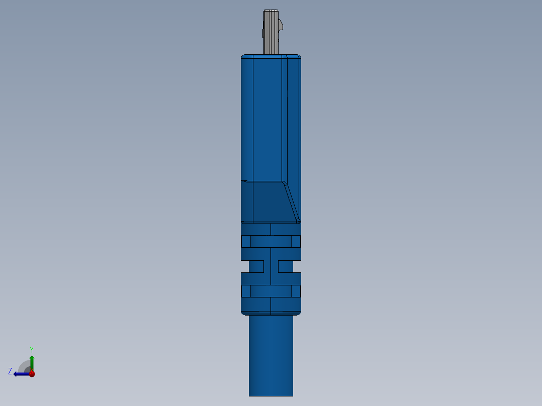 USB 3.0微型B插头右视图