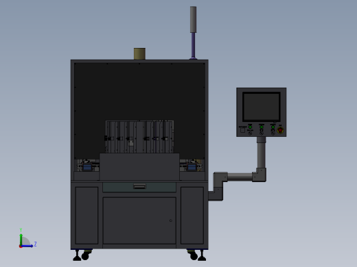手机电池全自动焊接左视缩略图