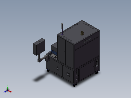 手机电池全自动焊接正等轴测缩略图