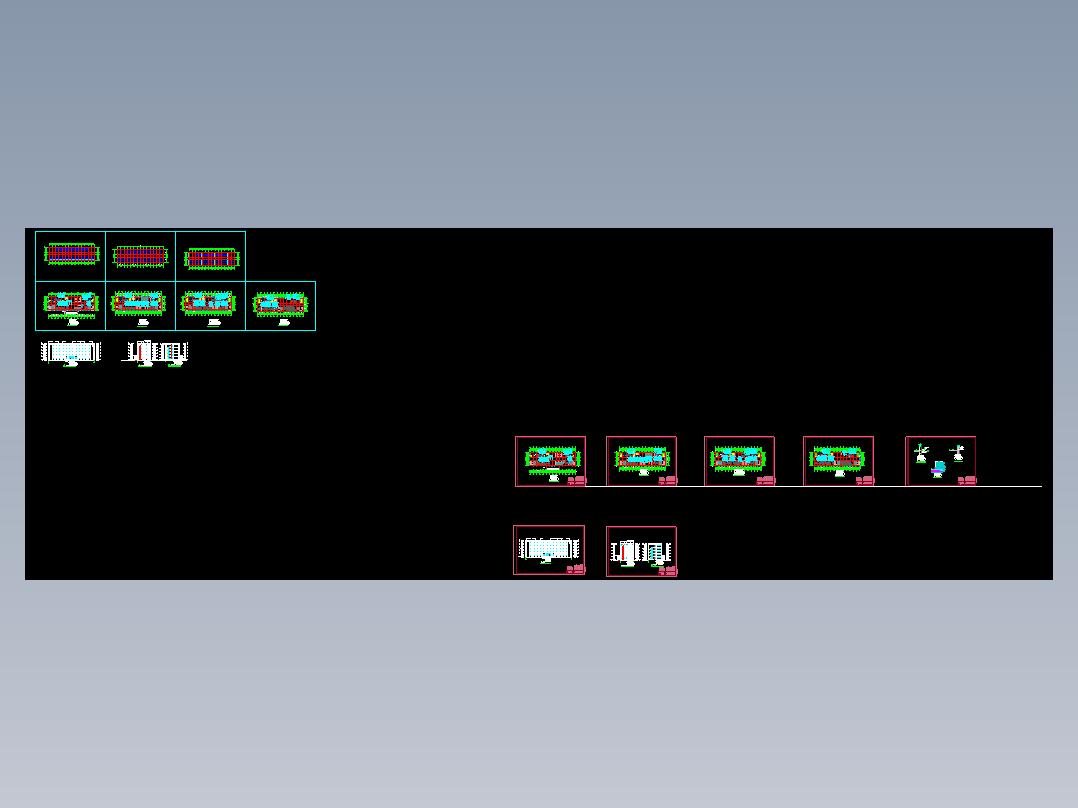 【5层】4435.55平米钢框架办公楼毕业设计（含建筑、计算书）